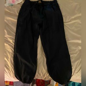 Black Nike joggers- women’s size L